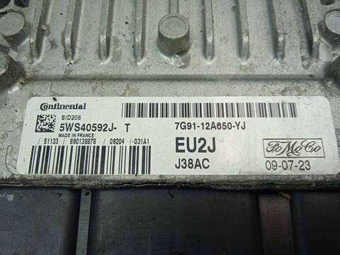 Foto 3ª: Centralita Motor ECU Ford Mondeo TITANIUM 125CV 92KW [QYBA] (2009)