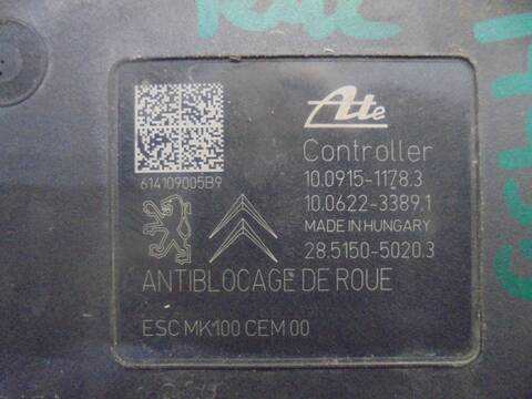 Foto 4ª: Abs Peugeot 208 1.6 16V HDI FAP 92CV 68KW [9H06] (2014)