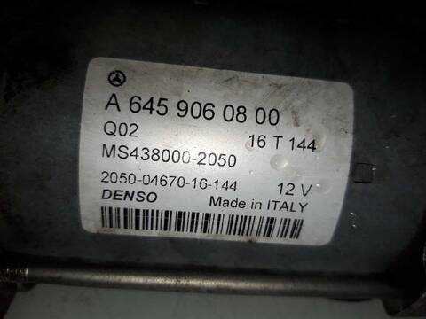 Foto 2ª: Motor de Arranque Mercedes Clase A 140 A 200 CDI 176.008) 136CV 100KW [651930] (2016)