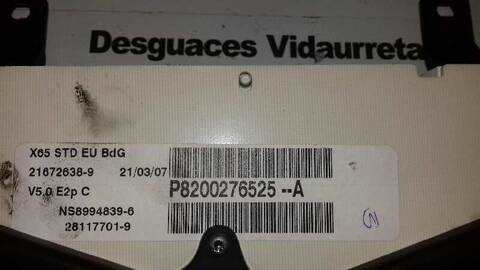 Foto 3ª: Cuadro de Instrumentos Renault Clio 1.5 DCI DIESEL 82CV 60KW [K9K716] (2007)