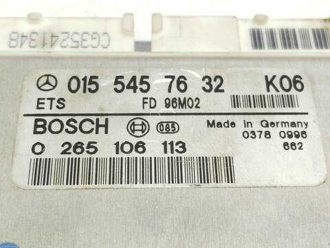 Foto 3ª: Centralita Abs Mercedes Clase E 180 BERLINA 95CV 70KW (1996)