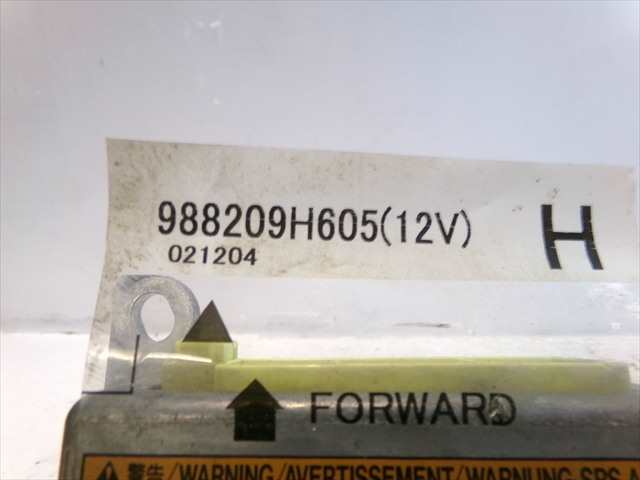 Foto 4ª: Centralita Airbag Nissan X-Trail 2.5 G 2001-2014 [QR25] (2003)