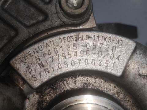 Turbocompresor Bmw Serie 1 114 204D4 BERLINA