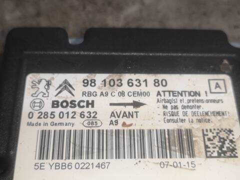 Foto 2ª: Centralita Airbag Peugeot 208 HM01 (2015)