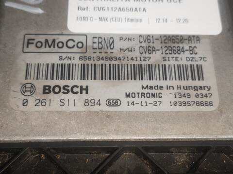 Foto 2ª: Centralita Motor ECU Ford C Max M1DA CEU) (2015)