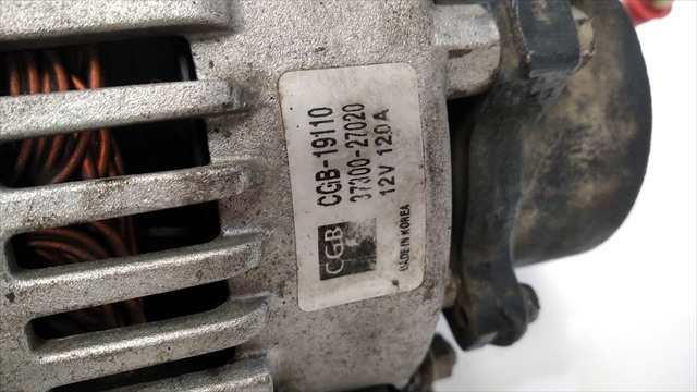 Foto 3ª: Alternador Hyundai Santa Fe 2.0 D [D/4EA] (2003)