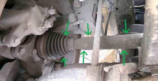 Transmision Delantera Derecha Toyota Auris 1.4 D 2007-2010