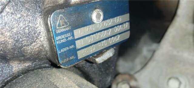Turbocompresor Land Rover Range 3.6 TDV8 HSE [3.6 LTR. - 200 KW TD V8]