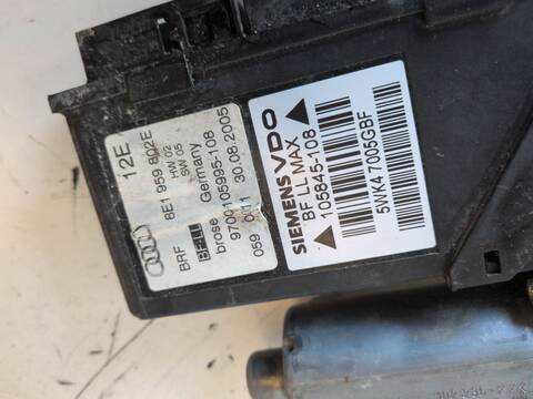 Foto 3ª: Elevalunas Eléctrico Delantero Izquierdo Audi A4 BDG AVANT (2005)