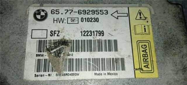 Centralita Airbag Bmw Serie 7 720 3.0 D