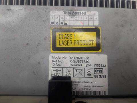 Foto 2ª: Sistema Audio Radio CD Toyota Corolla 2.2 TD CAT 136CV 100KW (2007)