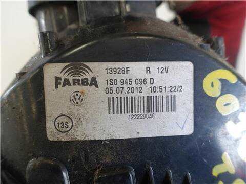 Foto 3ª: Piloto Trasero Derecho Volkswagen UP 1.0 BLACK UP 60CV 44KW [CHYA] (2012)