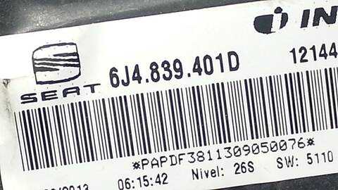 Foto 2ª: Elevalunas Manual Trasero Izquierdo Seat Ibiza STYLANCE - STYLE 105CV 77KW [CBZ] (2013)