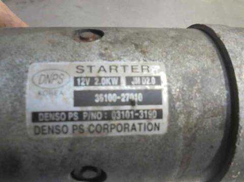 Foto 3ª: Motor de Arranque Kia Carens CONCEPT 140CV 103KW [D4EA] (2007)