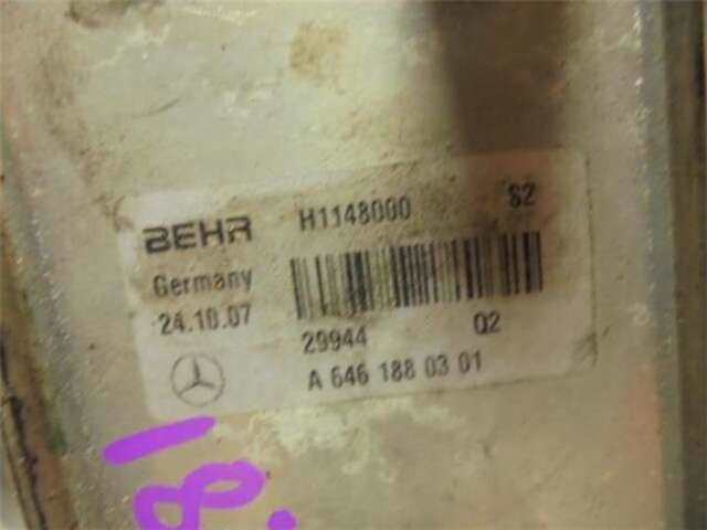 Foto 2ª: Radiador Aceite Mercedes Clase C 160 2.2 C 220 CDI (204.008) [2.2 LTR. - 125 KW CDI CAT] [OM 646.811]