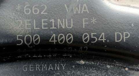 Foto 2ª: Mangueta Delantera Derecha Volkswagen Golf 1.6 16V TDI DPF 110CV (2012)