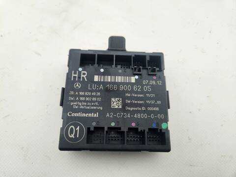 Centralita Motor ECU Mercedes Clase ML 350 3.0 D 258CV 190KW AUT. W166) BLUETEC 166.004) OM642