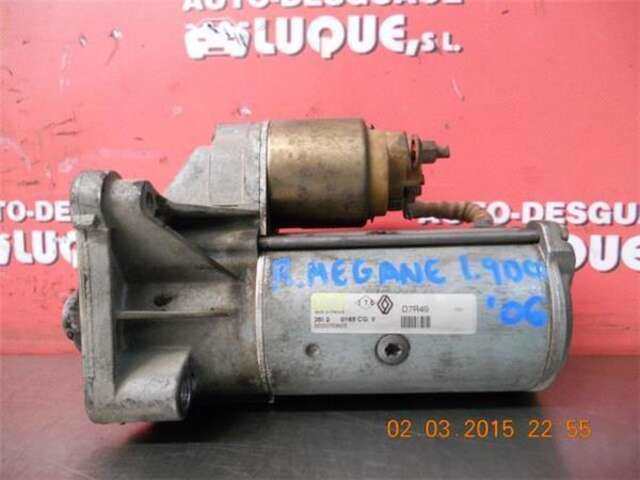 Motor de Arranque Renault Megane 1.9 CONFORT AUTHENTIQUE [1.9 LTR. - 88 KW DCI DIESEL] II CLASSIC BERLINA (2003-_)