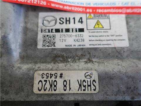 Foto 2ª: Centralita Motor ECU Mazda 6 2.2 STYLE BERLINA 150CV 110KW [SH] (2015)