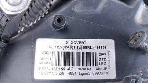 Foto 2ª: Faro Izquierdo Ford Mondeo 1.5 ECOBOOST HATCHBACK 160CV 118KW [UNCA,UNCB,UNCE,UNCF] (2015)