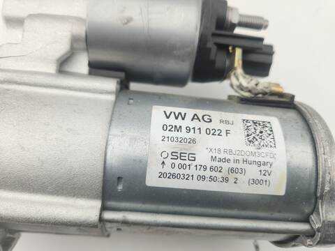 Foto 2ª: Motor de Arranque Seat Arona 1.0 TSI 116CV 85KW [DUSA]