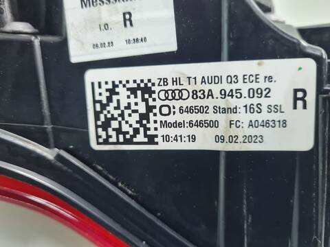 Foto 2ª: Piloto Trasero Derecho Audi Q3 35 TDI ADVANCED 150CV 110KW [DTSB] (2023)