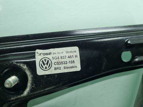 Foto 3ª: Elevalunas Eléctrico Delantero Izquierdo Volkswagen Golf ADVANCE 116CV 85KW [DDYA] (2018)