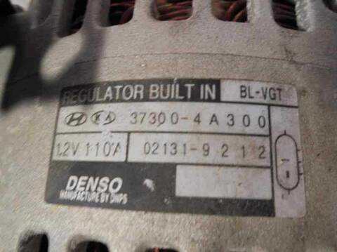 Foto 3ª: Alternador Kia Sorento 2.5 CRDI ACTIVE 170CV 125KW [D4CB] (2009)