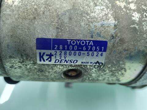 Foto 4ª: Motor de Arranque Toyota Land Cruiser LIFE 173CV 127KW [1KDFTV] (2010)