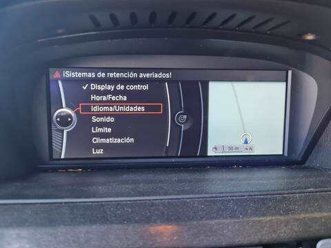Foto 2ª: Pantalla Multifuncion Bmw Serie 3 315 320D COUPE 177CV 130KW [N47D20C] (2009)