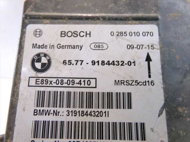 Foto 4ª: Centralita Airbag Bmw Serie 1 116 2.0 D E81,COUPE 2004-2013 [N47D20A] (2009)