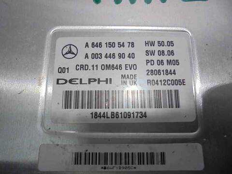 Foto 3ª: Centralita Motor ECU Mercedes Clase E 180 E 220 CDI 211.008) BERLINA 170CV 125KW [646821] (2006)