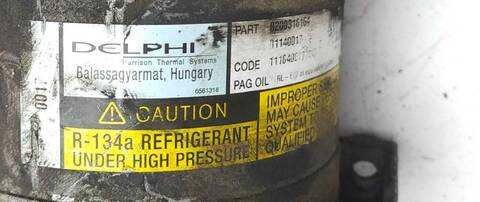 Foto 3ª: Compresor Aire Acondicionado Renault Megane 1.5 DCI BM16 CM16) II BM0/1_ CM0/1_) (2001)