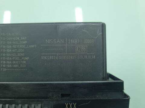 Foto 2ª: Caja Reles Fusibles Nissan Qashqai GASOLINA (2009)