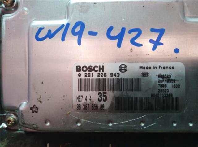 Centralita Motor ECU Peugeot 307 1.6 BIOFLEX