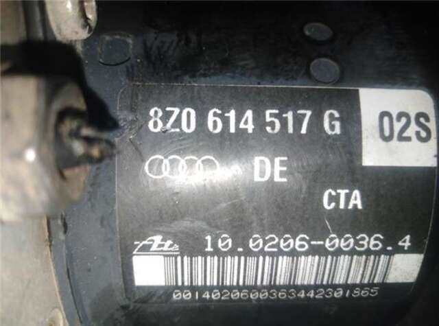 Abs Audi A2 1.6 FSI [1.6 LTR. - 81 KW 16V FSI CAT (BAD)]
