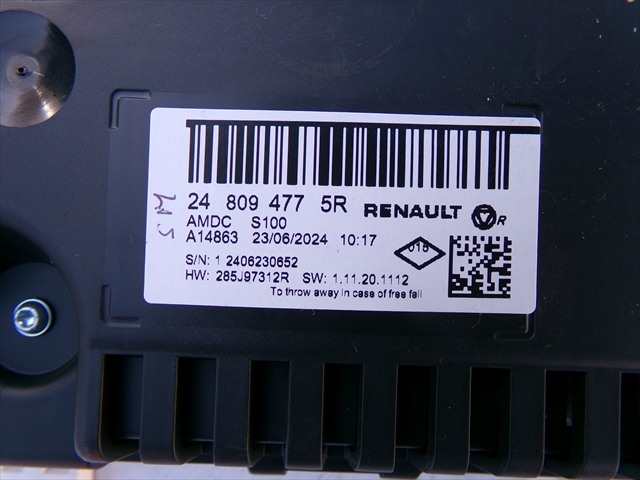 Foto 3ª: Cuadro de Instrumentos Renault Clio 1.0 G 2023-2026 [H4DF4] (2024)