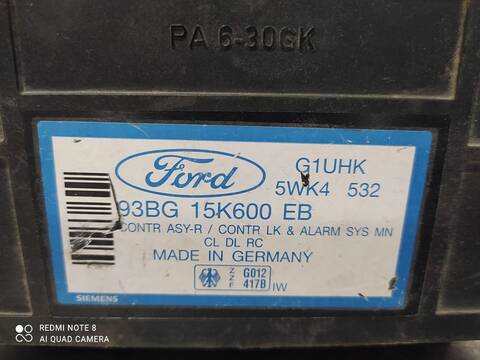 Foto 2ª: Centralita Motor ECU Ford Mondeo BERLINA 90CV 66KW (1997)