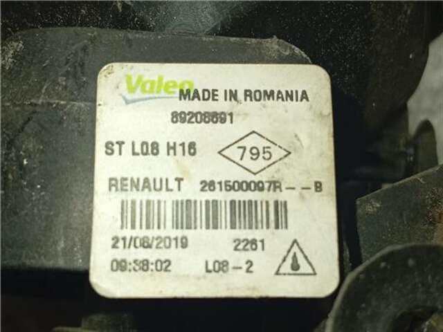 Foto 2ª: Faro Antiniebla Delantero Izquierdo Dacia Sandero 0.9 AMBIANCE [0.9 LTR. - 66 KW TCE CAT BIVALENT. GASOLINA - GPL] [H4BG412]
