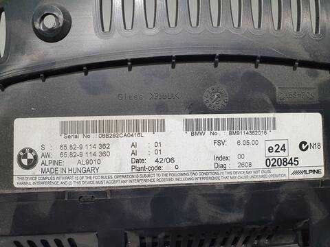 Foto 3ª: Sistema GPS Bmw Serie 3 315 320D BERLINA 163CV 120KW [204D4] (2006)