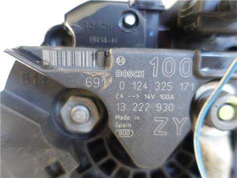 Foto 3ª: Alternador Opel Corsa 1.4 90CV 66KW [Z 14 XEP] (2006)