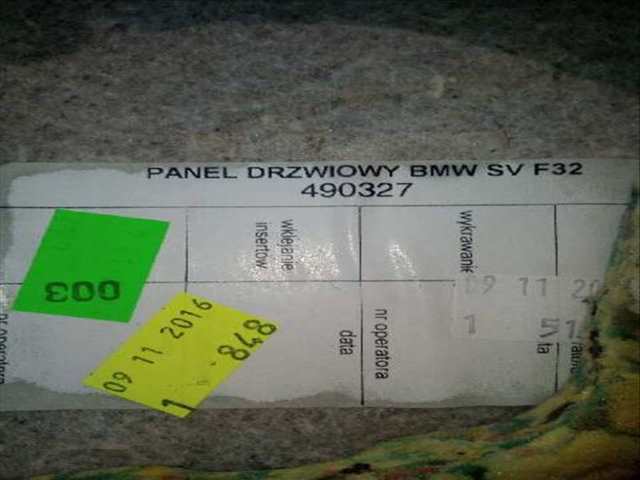 Foto 2ª: Tapizados Cartoneras Bmw Serie 4 418 420D COUPE 184CV 135KW [B47D20A] (2016)