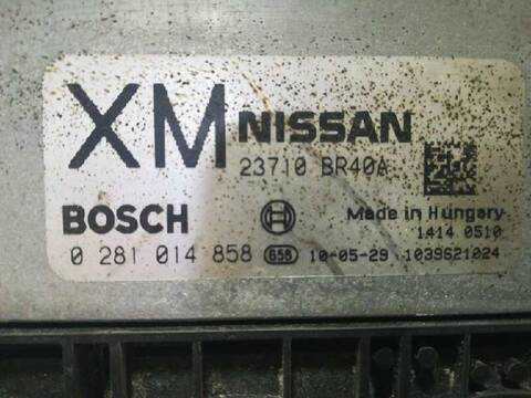 Foto 2ª: Centralita Motor ECU Nissan Qashqai ACENTA 150CV 110KW [M9R832] (2010)