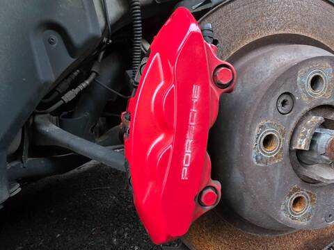 Foto 2ª: Pinza Freno Trasera Izquierdo Porsche Cayenne M4851 AUT. (2007)