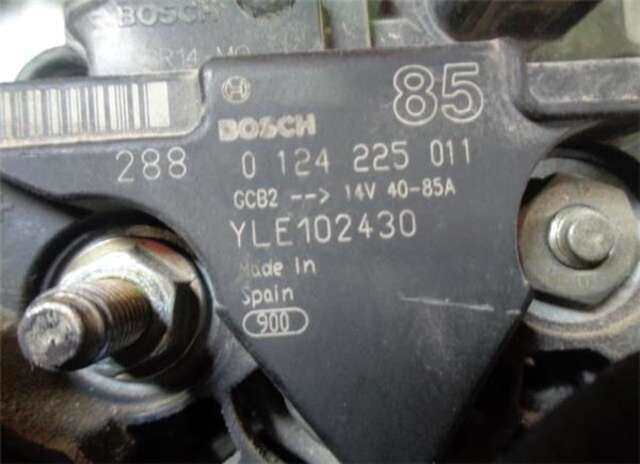 Foto 2ª: Alternador Mg ZR 120 [18 K4F]