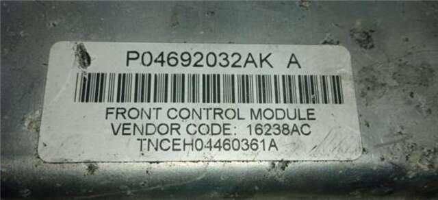 Caja Reles Fusibles Chrysler 300 3.0 CRD [3.0 LTR. - 160 KW CRD CAT]