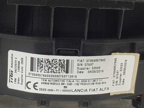 Foto 2ª: Kit Airbag Citroen Jumper 30 L1H1 BLUEHDI 110 (2006)