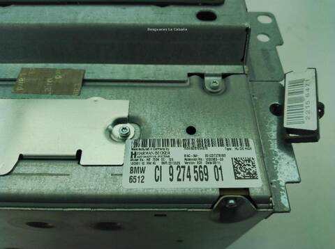 Foto 3ª: Sistema Audio Radio CD Bmw Serie 6 640 D COUPE F13) (2012)