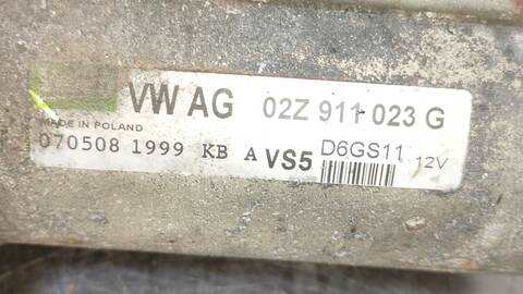 Foto 4ª: Motor de Arranque Volkswagen Golf GT SPORT BERLINA 170CV 125KW [BLG] (2008)