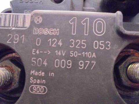 Foto 2ª: Alternador Iveco Daily CABINA SIMPLE 35 C... BATALLA 3450 106CV 78KW CAJA ABIERTA [D8140.43S] (2000)
